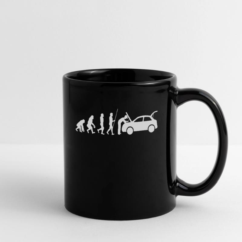 Auto mechanic Evolution Full Colour Mug