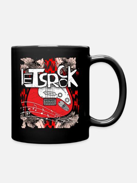 Let’s Rock, Concert Rock, Festival Rock, Festival Rock - Mug uni - noir