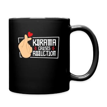 Kdrama Addiction Binge Regarder le drame coréen - Mug uni - noir - Droite