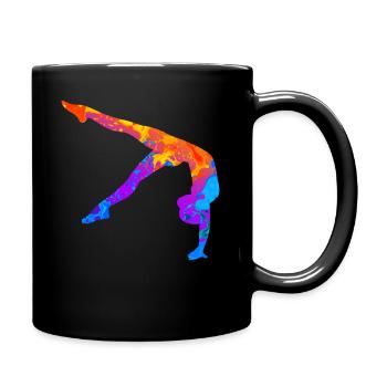 Gymnastique Gymnastique Artistique Gynastik Femmes Cadeau - Mug uni - noir - Droite