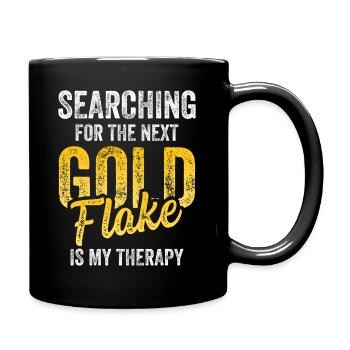 Gold Panning | Miner - Tasse einfarbig - Schwarz - Rechts