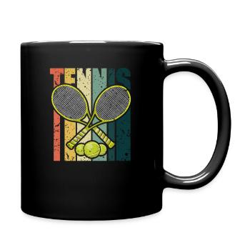 Joueur de tennis présent Tennis Club Coach Sport - Mug uni - noir - Droite