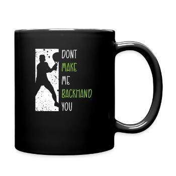 Joueur de tennis présent Tennis Club Coach Sport - Mug uni - noir - Droite