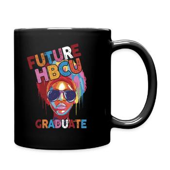 Historical Black College University - Tasse einfarbig - Schwarz - Rechts