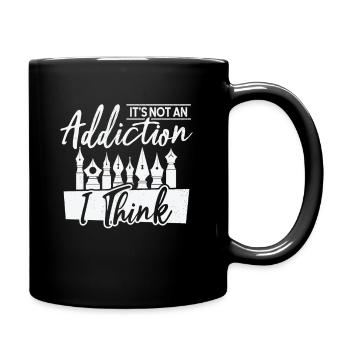 Stylo plume Stylo Stylo Cherche des Artistes - Mug uni - noir - Droite