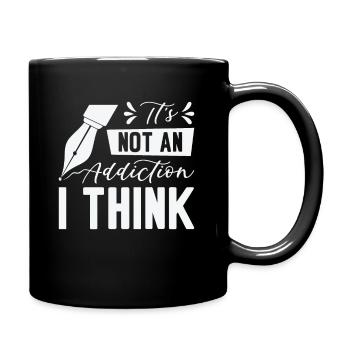 Stylo plume Stylo Stylo Cherche des Artistes - Mug uni - noir - Droite