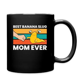 Meilleure maman d’escargot banane de tous les temps - Mug uni - noir - Droite