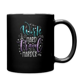 Voyage d’aventure Présent Voyages Amoureux Camping - Mug uni - noir - Droite