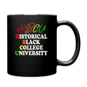 Historical Black College University - Tasse einfarbig - Schwarz - Rechts