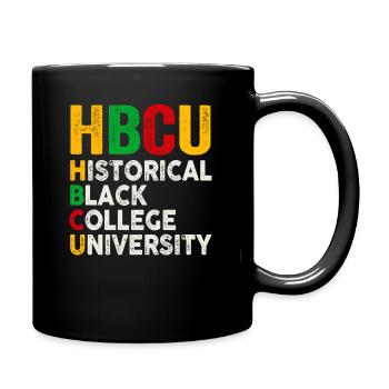 Historical Black College University - Tasse einfarbig - Schwarz - Rechts