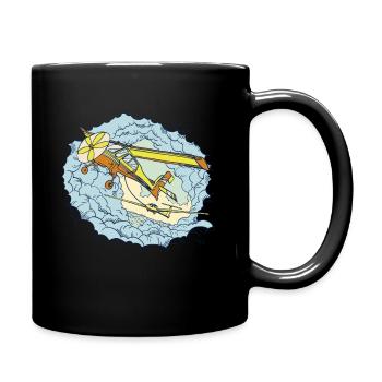Motif du pilote amateur pour les pilotes et les - Mug uni - noir - Droite