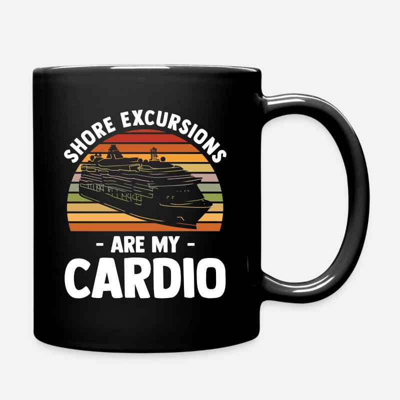 Cruising Vacation - Cruise Ship - Tasse einfarbig - Schwarz
