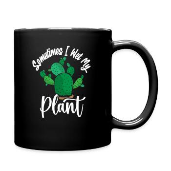 Jardinier Présent Hobby Jardinier Jardin Plantes Prairie - Mug uni - noir - Droite