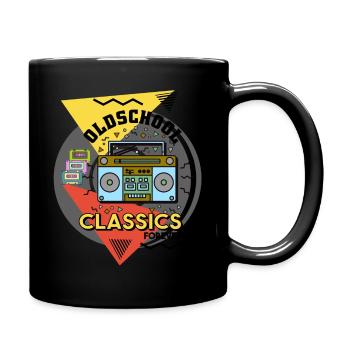 Oldschool classics - Full Colour Mug - black - Right