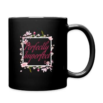Parfaitement imparfait - Mug uni - noir - Droite