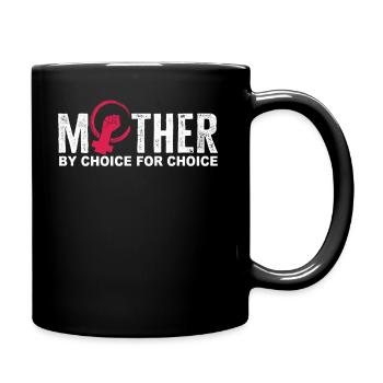 Mère par choix Pour Choix Pro Choice Féministe - Mug uni - noir - Droite