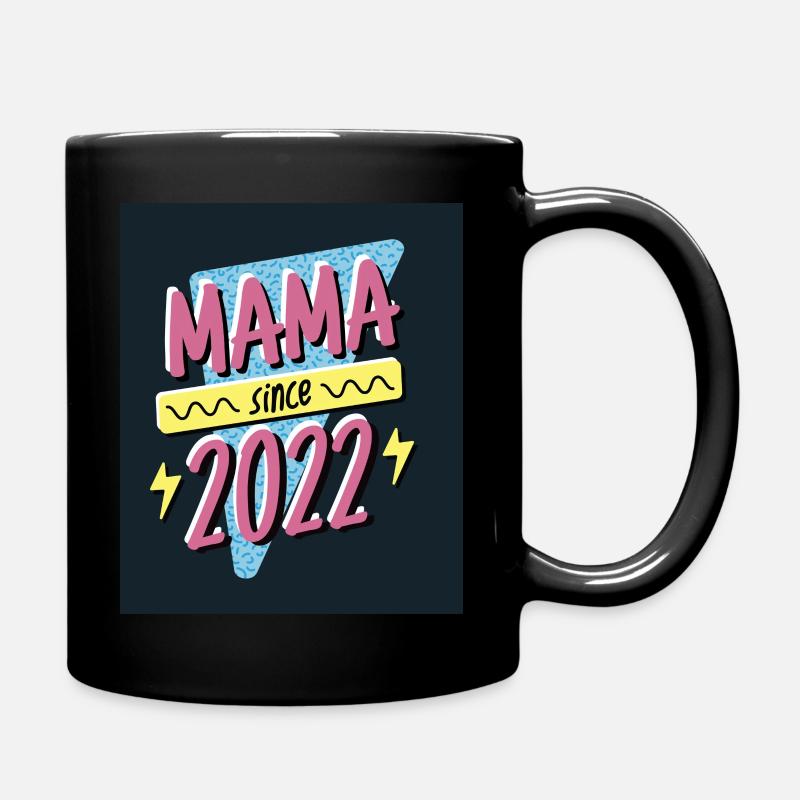 Mama since 2022 - Full Colour Mug - black