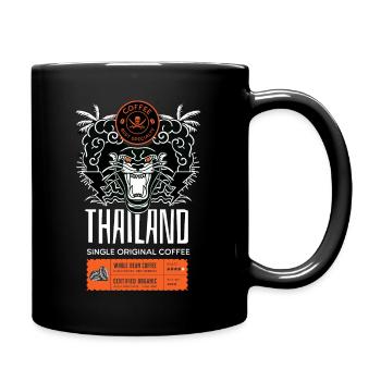 Coffee best specialty Thailand - Full Colour Mug - black - Right