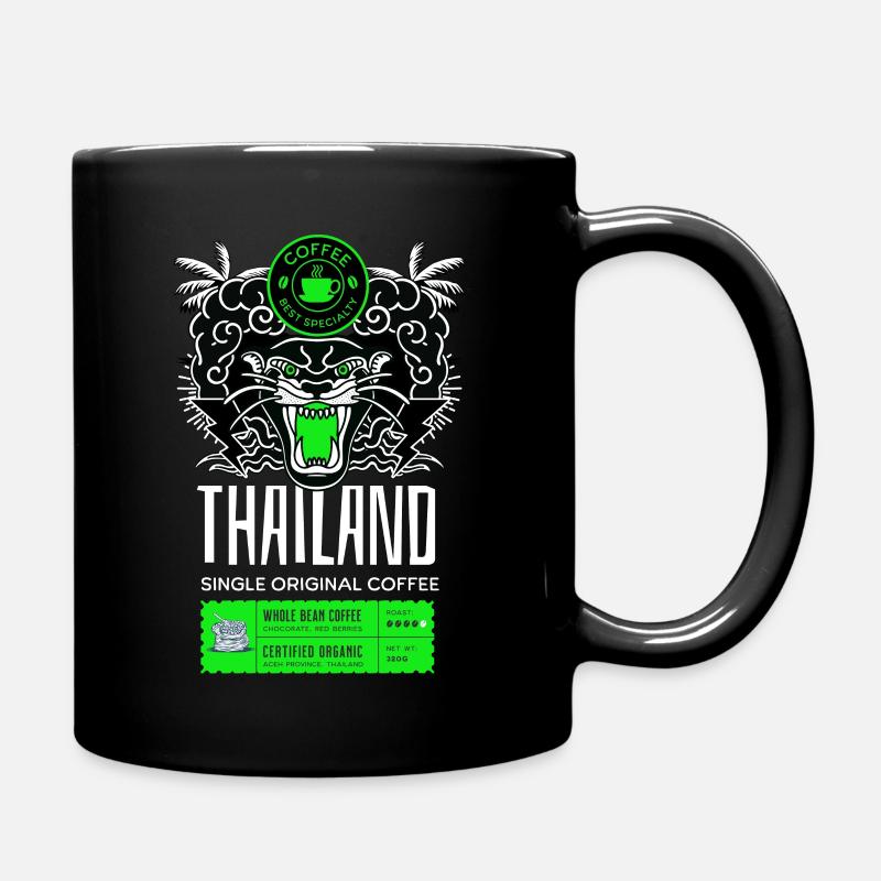 Coffee best specialty Thailand - Full Colour Mug - black