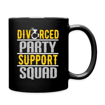Drôle de cadeau de divorce Divorce sarcastique - Mug uni - noir - Droite