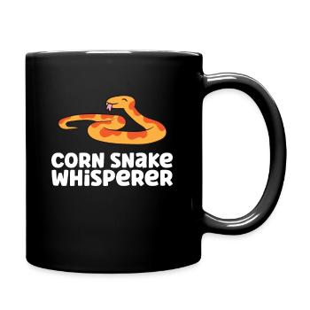 Corn Snake Whisperer - Full Colour Mug - black - Right