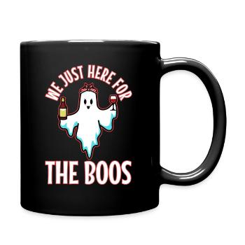 I'm Just Here For The Boos - Full Colour Mug - black - Right