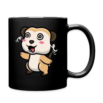 Suricates Amoureux des animaux Amateurs de suricates - Mug uni - noir - Droite