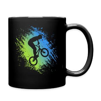 BMX Bike Stunt Bike Freestyle BMX Rider - Mug uni - noir - Droite