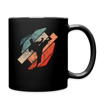 Karaté - Mug uni - noir - Droite