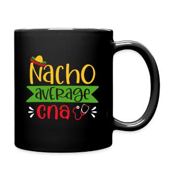 Nursing home nurse vintage motif - Full Colour Mug - black - Right