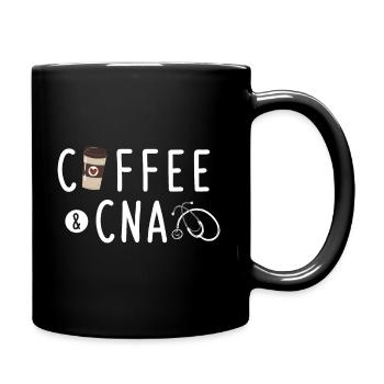 Zertifizierter Krankenpflegehelfer Coffee - Tasse einfarbig - Schwarz - Rechts