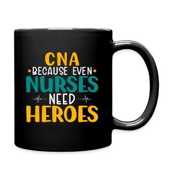 Assistante médecin de famille de l’AIIC centrée sur le patient - Mug uni - noir - Droite
