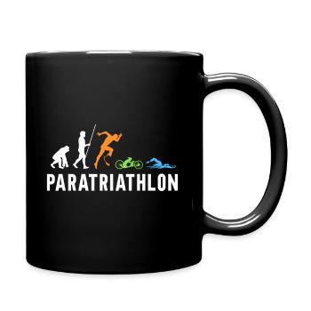 Evolution Paratriathlon Für Triathleten - Tasse einfarbig - Schwarz - Rechts