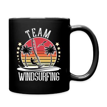 Windsurfing Windsurfer Windsurf Team - Full Colour Mug - black - Right