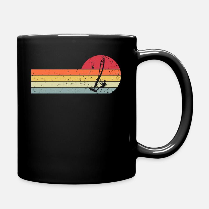 Planche à voile Windsurf Windsurf Vintage - Mug uni - noir