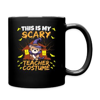C’est mon effrayant professeur Costume School Halloween - Mug uni - noir - Droite