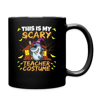 C’est mon effrayant professeur Costume School Halloween - Mug uni - noir - Droite