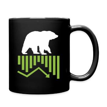 Awesome Bear Market Cycle Stock Crypto Investor - Full Colour Mug - black - Right