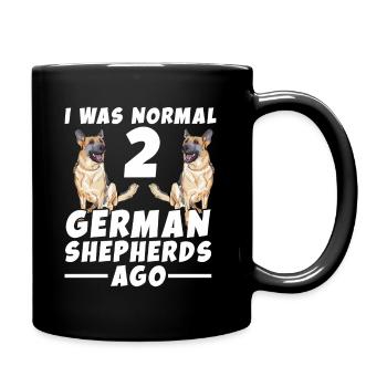Best German Shepherd Dog German Shepherd Lover - Tasse einfarbig - Schwarz - Rechts