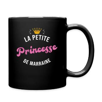 La Petite Princesse De Marraine - Mug uni - noir - Droite