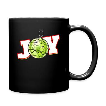 Joie pour le bal de Noël pour un joyeux Noël - Mug uni - noir - Droite