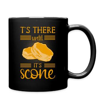 Kuchen Backen Bäcker Konditor - Tasse einfarbig - Schwarz - Rechts