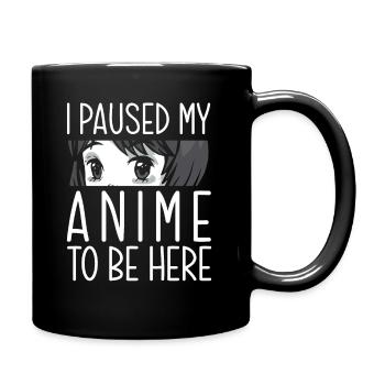 Anime Break Otaku Anime Lover Gift - Full Colour Mug - black - Right
