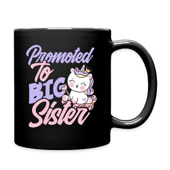 Offspring Girl Sister - Full Colour Mug - black - Right