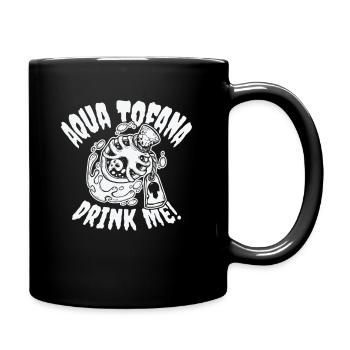 Aqua Tofana Drinking Mystery Fan Potion Drink - Full Colour Mug - black - Right