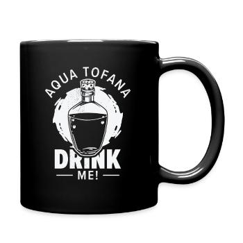 Aqua Tofana Drinking Mystery Fan Potion Drink - Full Colour Mug - black - Right