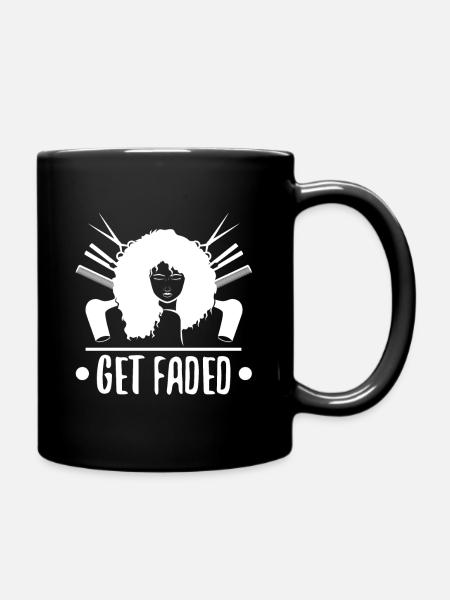 Get Faded Baber - Tasse einfarbig - Schwarz