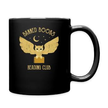 Banned Books Reading Club - Full Colour Mug - black - Right