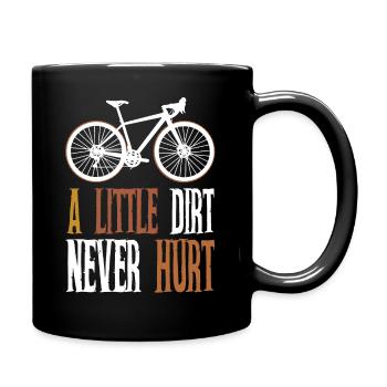 Gravel Bike Cycliste Cyclocross Gravelbike - Mug uni - noir - Droite