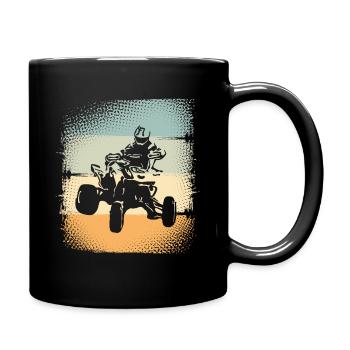 Quad VTT Tout-terrain Quad Riders - Mug uni - noir - Droite